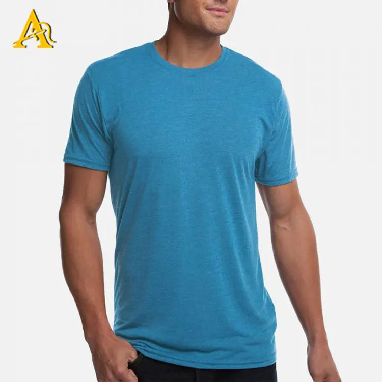 
China Factory Crew Neck Bamboo T Shirt Blank T Shirts For Men 