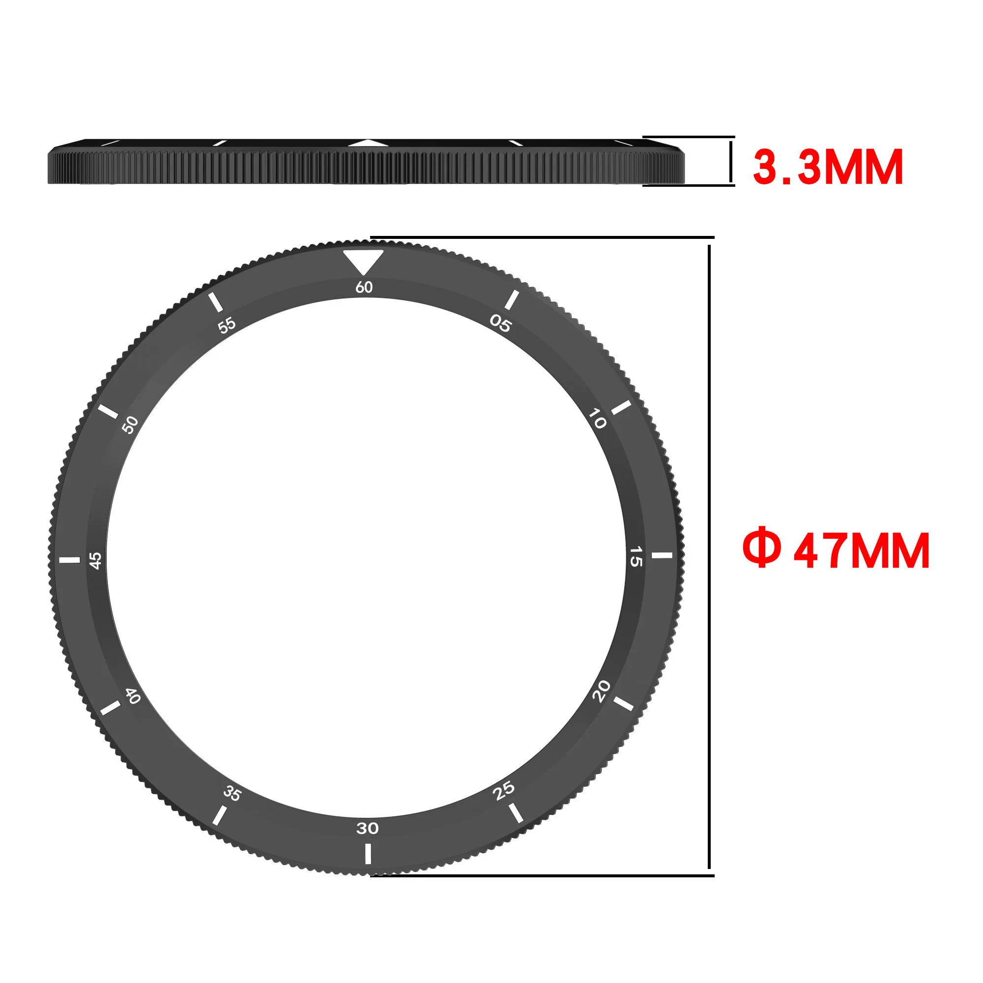 Металлическое кольцо для Xiaomi Watch S4 S3