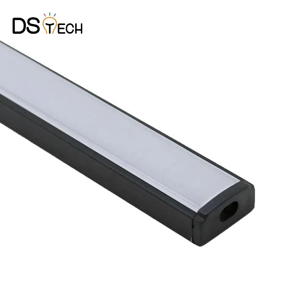 Factory Sales Directly Customized 1506B Color Length 6*15MM U Shape Surface Mounted LED Aluminum Profile for LED Strip Light