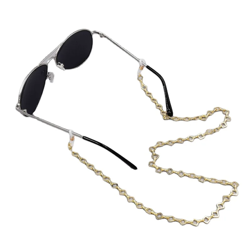 Fashionable Gold Plated Glasses chain for Women Sunglass chain String Strap Metal Eyeglass Retainer Eyewear Holder