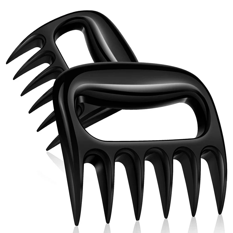 Hot sale black plastic bear claw chicken shredder kitchen tool meat shredder