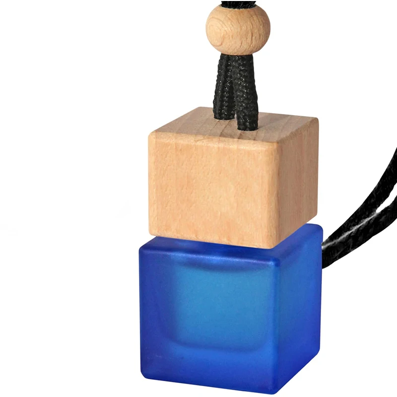 Customised logo car essential oil diffuser square round diffuser car bottle wholesale car essential oil diffuser