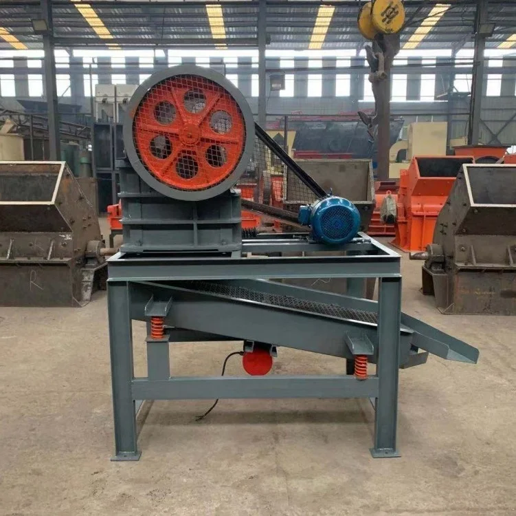 Hot Sale Portable Mini Stone Rock Crushing Machine Price Mobile Rock Crusher Jaw Crusher