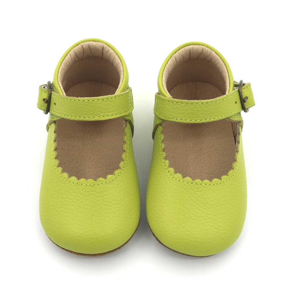  New Design Baby Dress Shoes Big Textured Leather