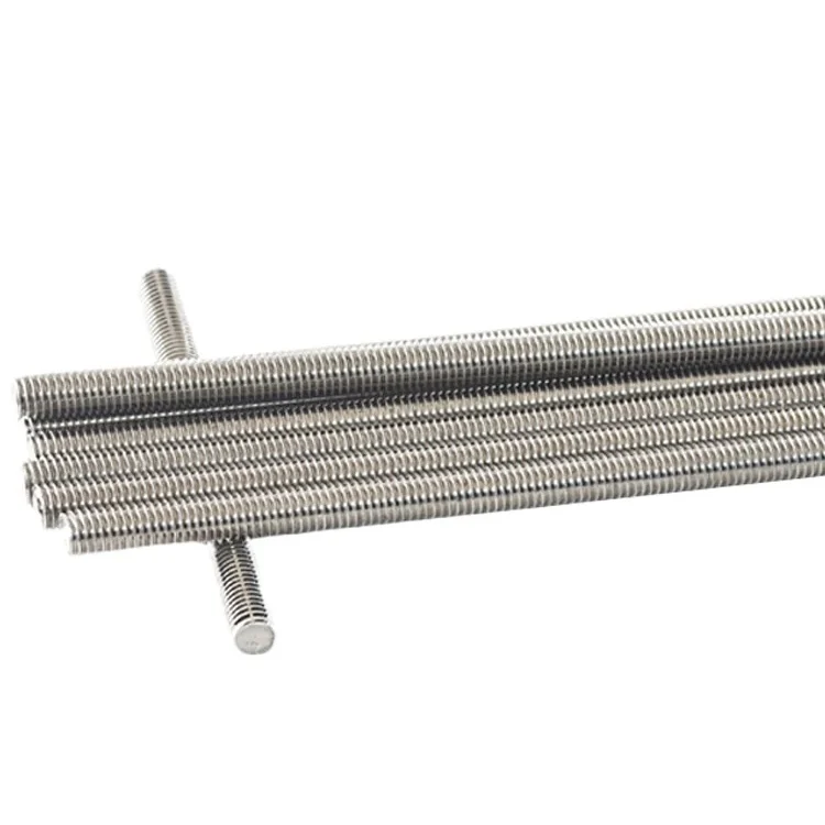 DIN975 DIN976 B7 B16 L7 carbon steel stainless steel threaded rod stud rod