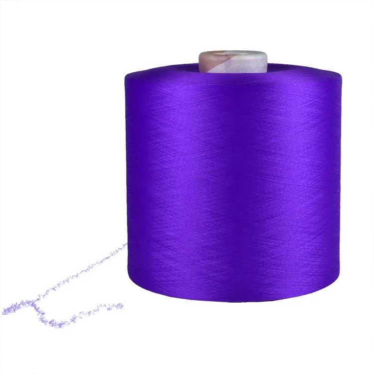 Dope Dyed Spandex Covered Nylon Yarn Best Selling Nylon 70d Covered Spandex 20d Yarn