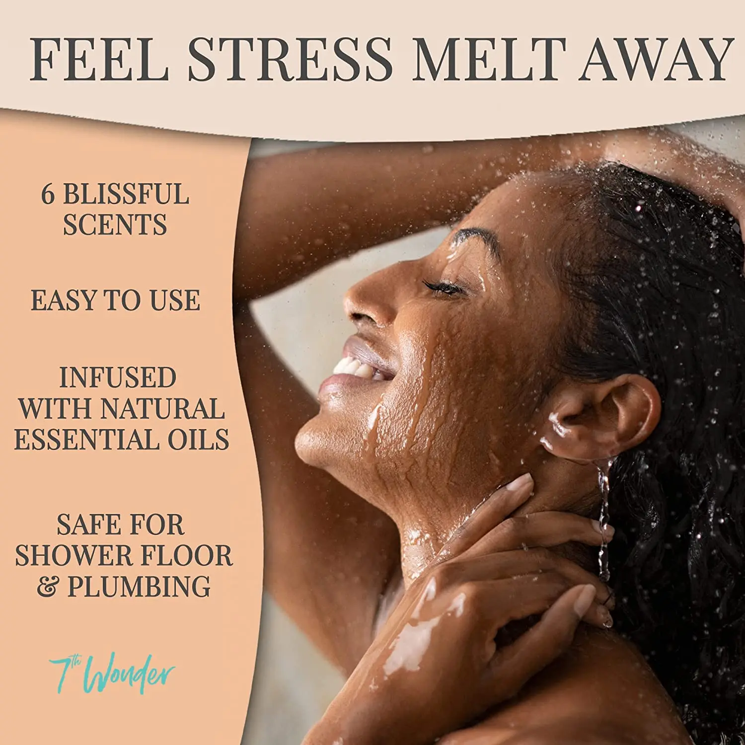 Muran OEM Customization Camphor Mint Eucalyptus Natural Essential Oils Creative Aromatherapy Shower Steamers White