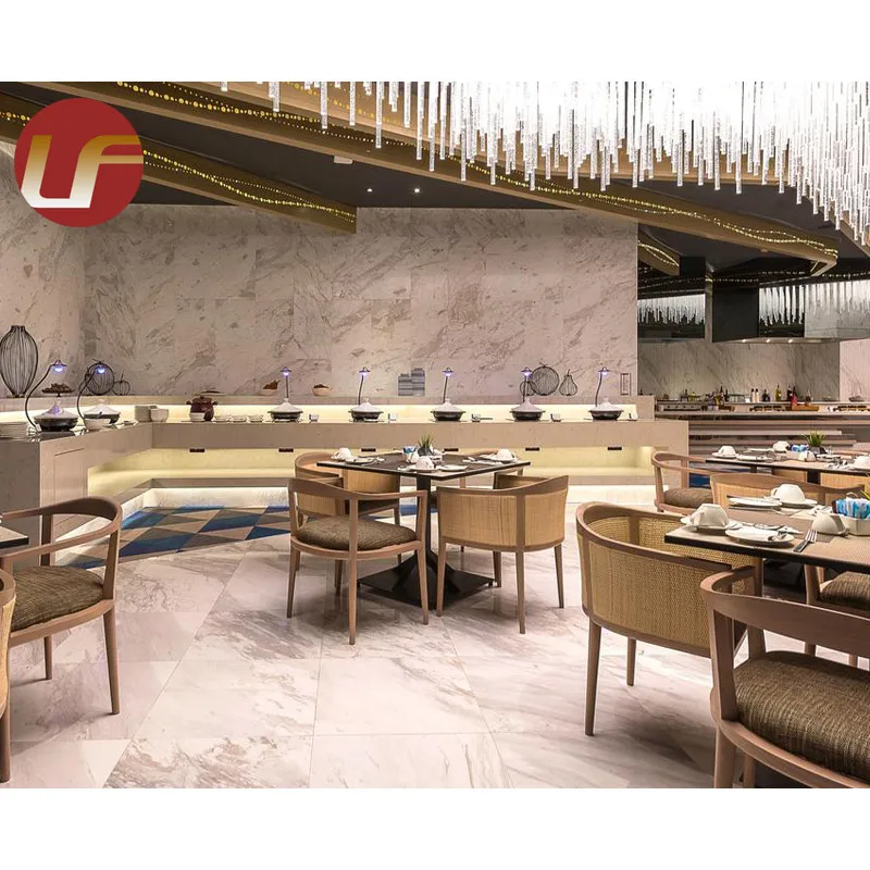 Wholesale Solid Antique Wood Chair Used Outdoor Custom Hotel Restaurant Furniture Sets Dinning Bar Customized Design