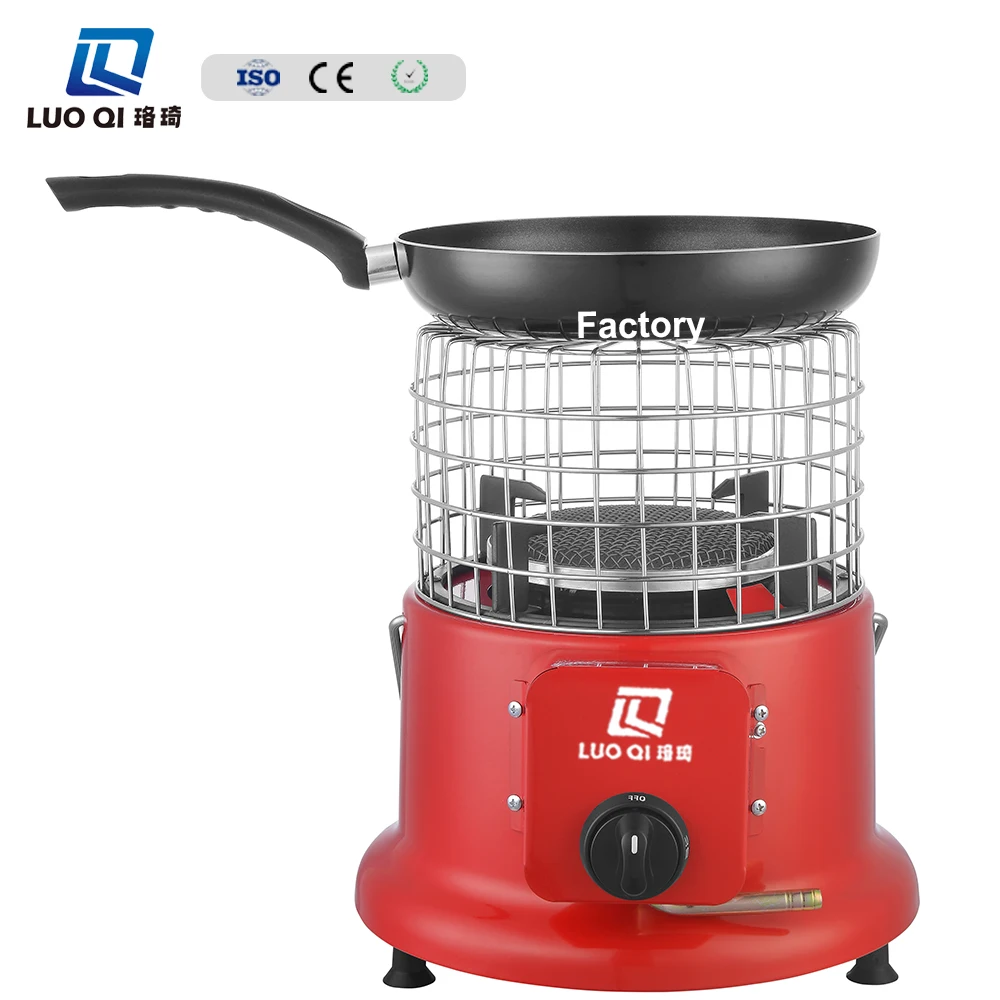 New style outdoor gas heater camping fast heating thick protective net small hiking stove gas heater portable