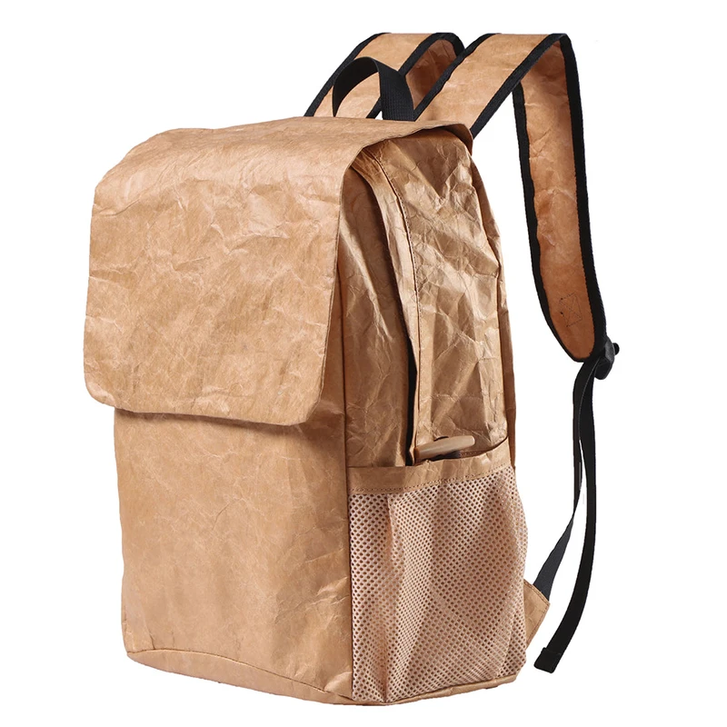 high quality customized ECO friendly durable tyvek paper drawable  casual bag reusable waterproof  backpack