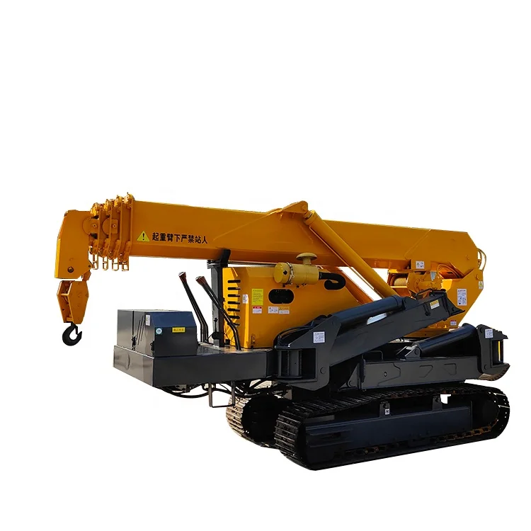 full-slewing boom type 1 tonne spider crane 1 ton 2 ton 3 ton mini spider crane for sale