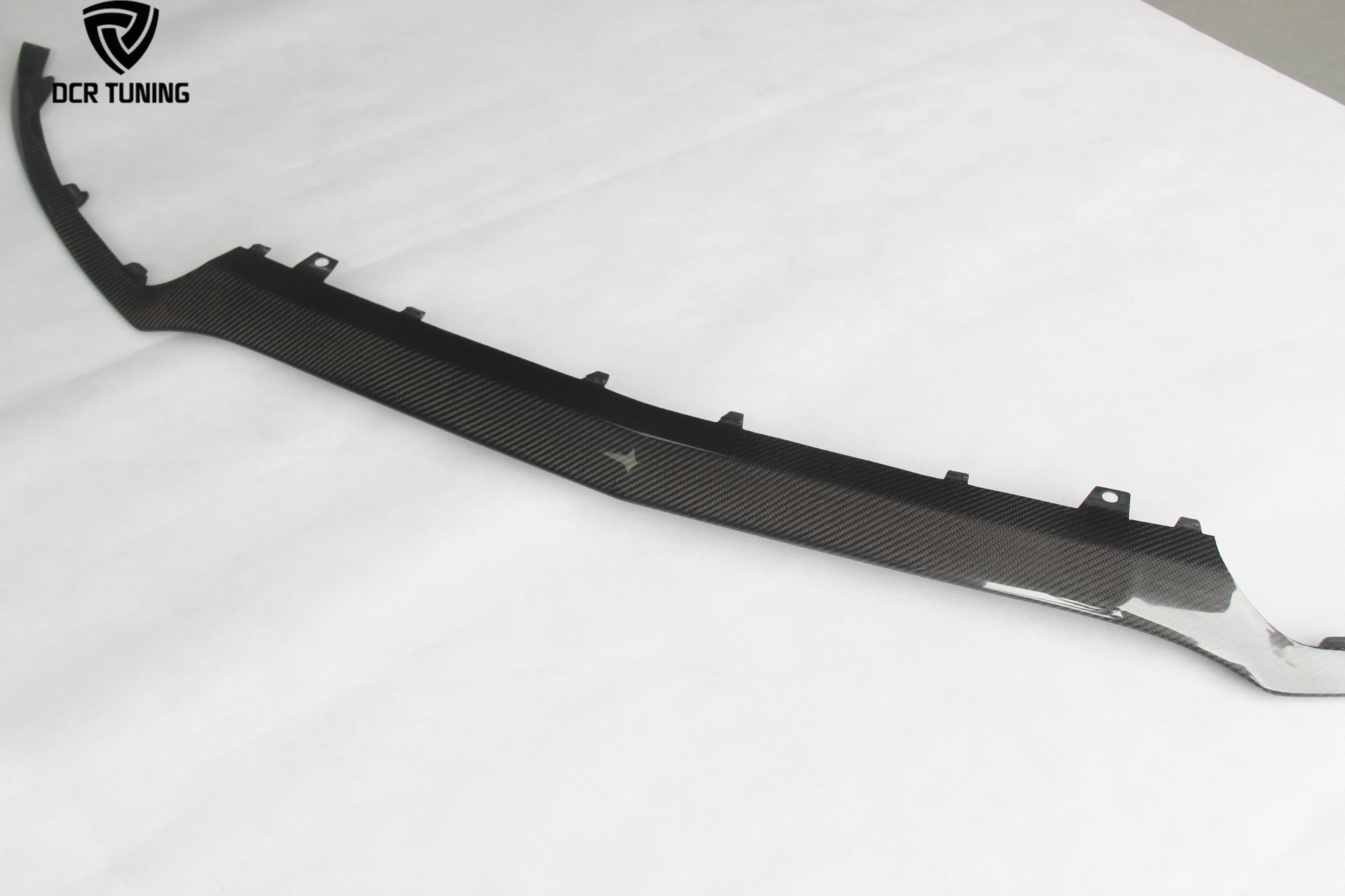 Carbon Fiber Front Lip for Mercedes-Benz W205 Sedan AMG C63 C205 C180 C200 C250 C260 Front Bumper Splitter Body Kits