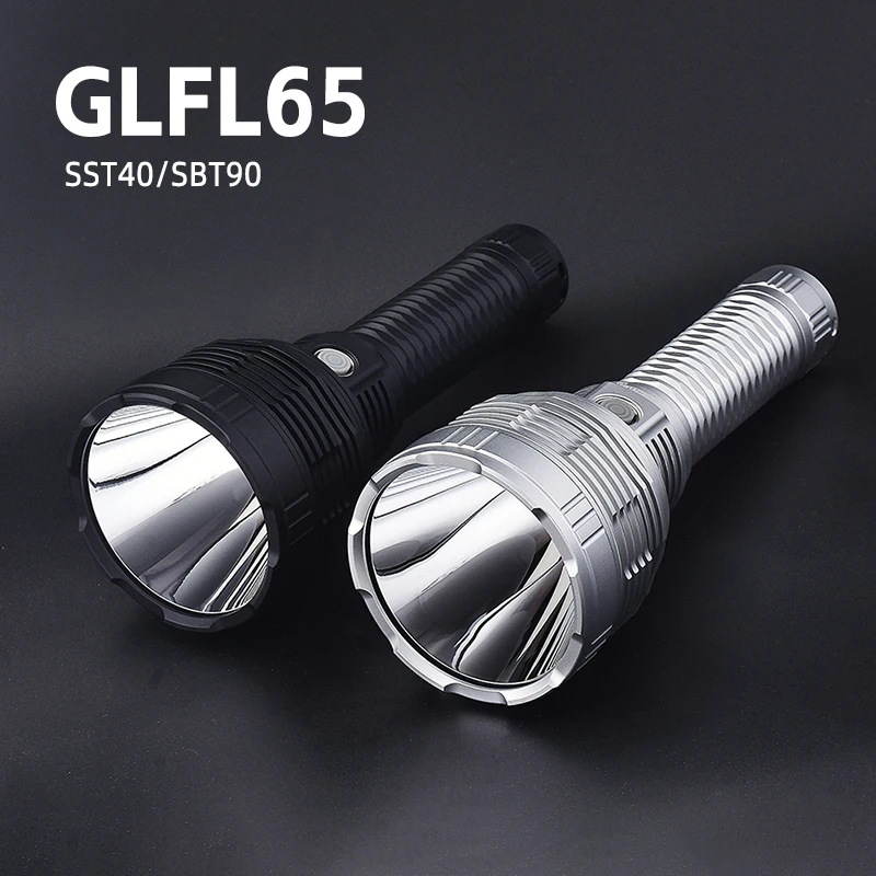 High-powered Spotlight Long Distance Long-range Strong Light Super Bright Tybe-c Usb Rechargeable Diving flashlight