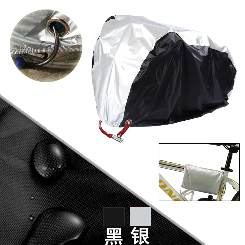 2024 Bicycle Protective Cover Rain Snow UV Bike Dust Protector for Bikes Waterproof Mountain Bicycles Accessories
