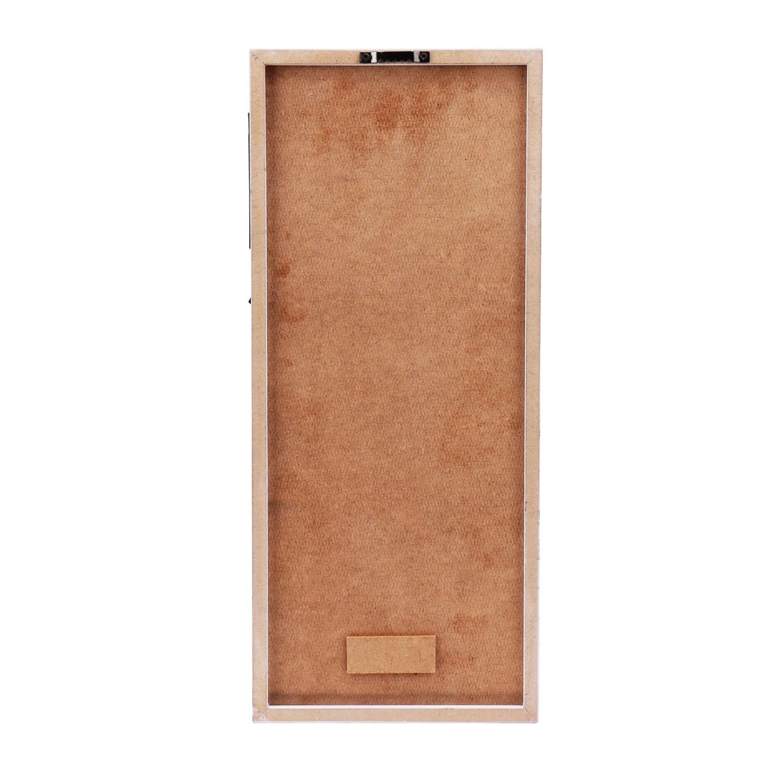 Dropshipping Vintage Grey Blank Top Wood Shadow Box Bar Wall Mounted Wine Cork Collector Shadow Wooden Box With LED Light