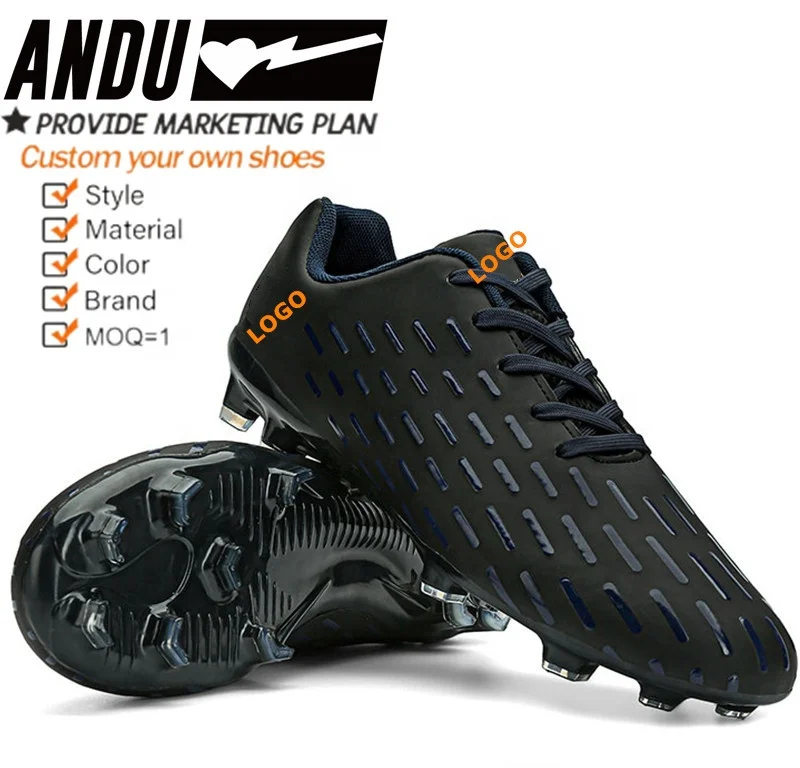 Size 32-45 Manufacturers Custom Design Made High Quality Soccer Shoes 2023 Men OEM Professional Football Boots