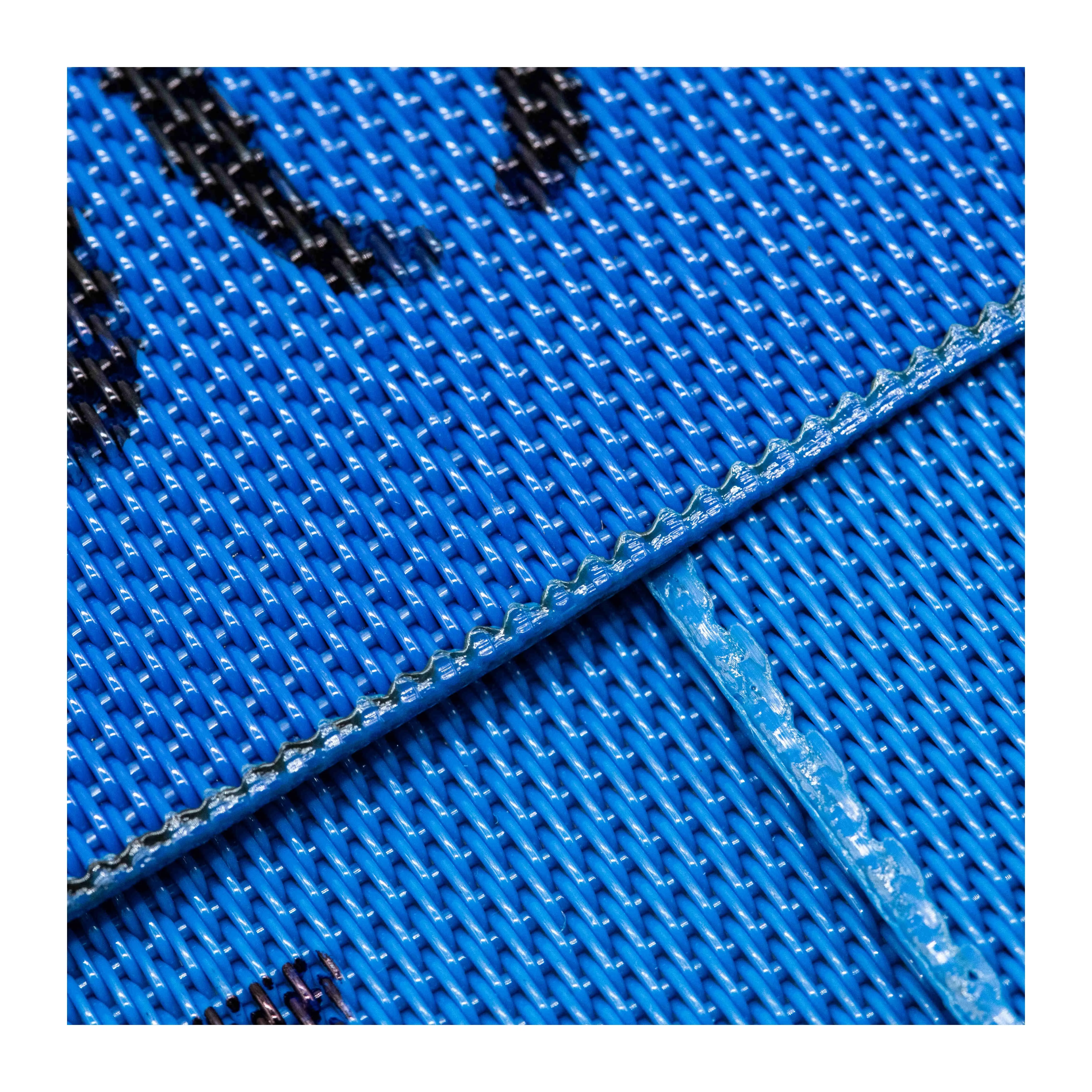 Лидер продаж, высококачественный полиэфирный синий сетчатый пояс, используемый в сушильной промышленности