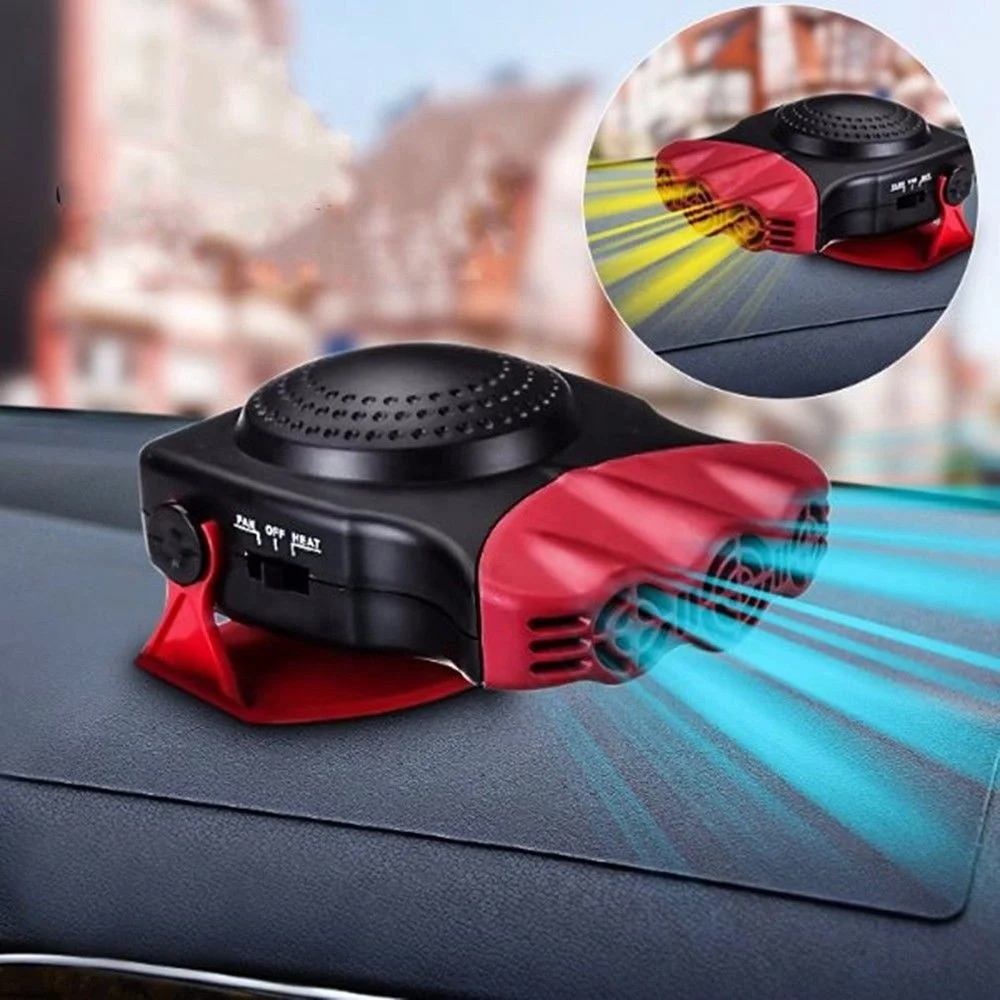  12V 150W портативный автомобильный обогреватель лобового стекла автомобиля вентилятор быстрого нагрева охлаждения в солнечном нагревателе для быстро размораживания Предотвращение запотевания