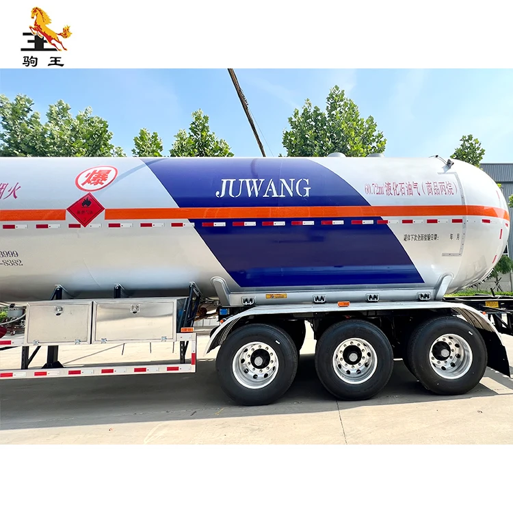 60.72  liquefied gas tanker semi truck trailer Special transportation