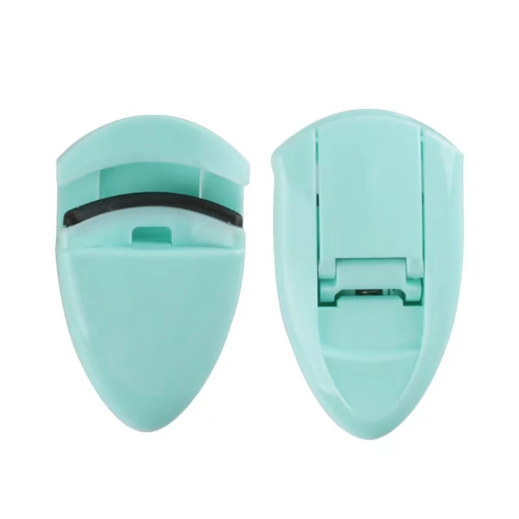 Makeup beauty tool portable plastic lash curling tools ABS white pink mini eyelash curler