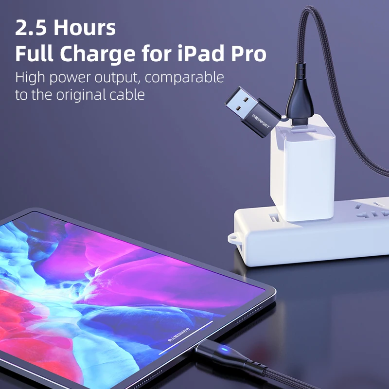  GREENPORT 11pin оптовая продажа быстрое зарядное устройство PS 100W USB/Type C к micro/type-c/i-product 6 в 1 Магнитный кабель USB для передачи