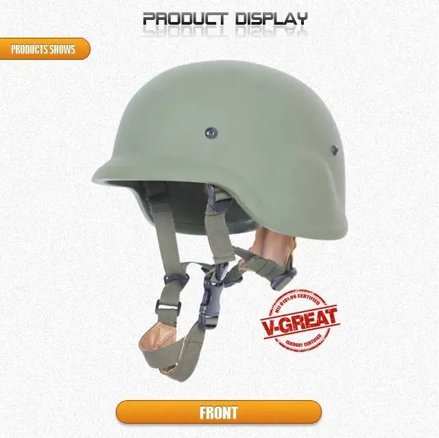 High Quality Wholesale Troop Helmet Aramid Woven Ballistic Material Multifunctional protection  Helmet