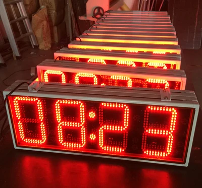 Remote Gps Led Countdown Countup Clock With Stop Reset Button Digital Displays Large Led Clock
