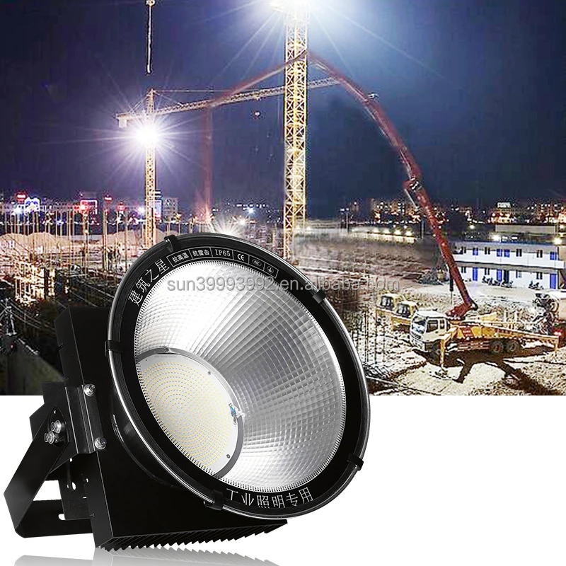 Best LED Lighting 150lm/w high power construction lighting 500W 800W 1500W 1000w led stadium flood light with 5 years warranty