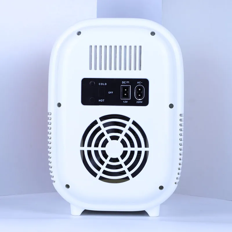 new design 8L smart mini fridge for makeup pink small Refrigerator Adjustable temperature car fridge with digital display