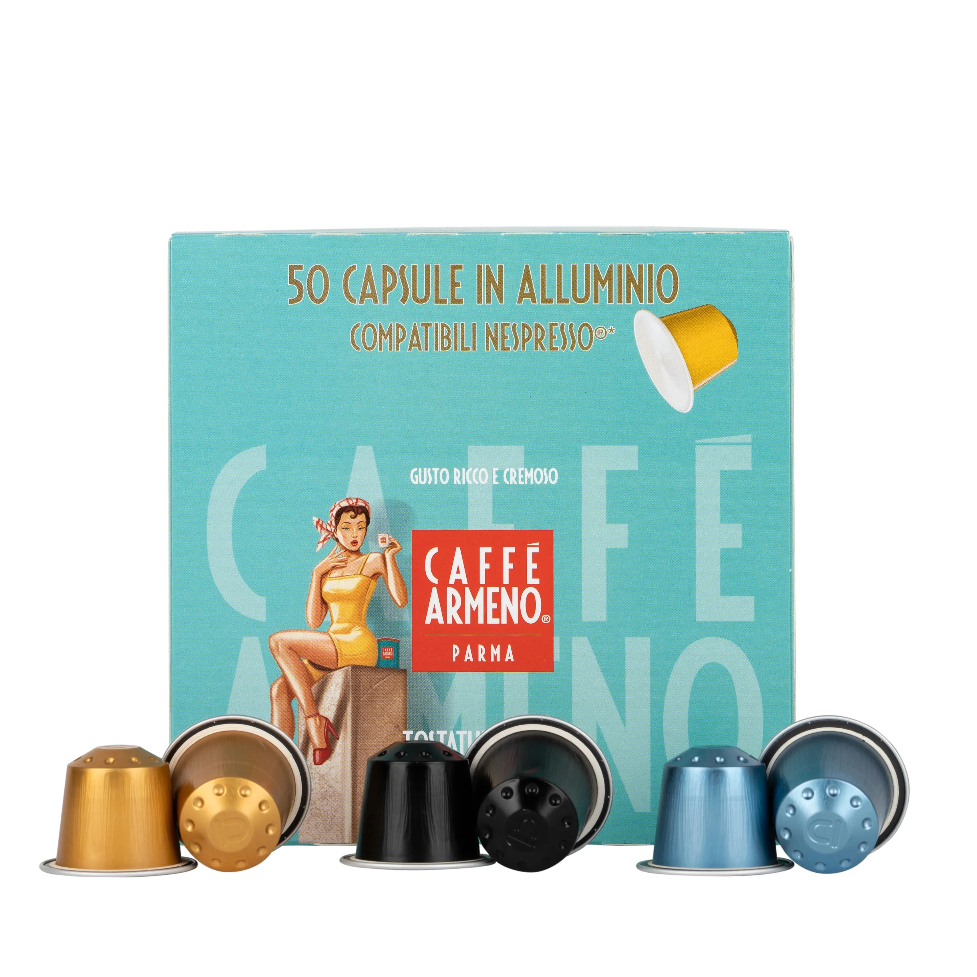 Капсульные производители кофе Armeno Caffe Srl бренд итальянская жареная капсула для приготовления эспрессо