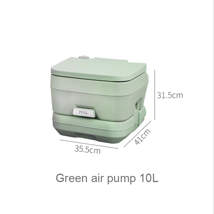 Hot sale 10L20L color air pump outdoor portable toilets special sale