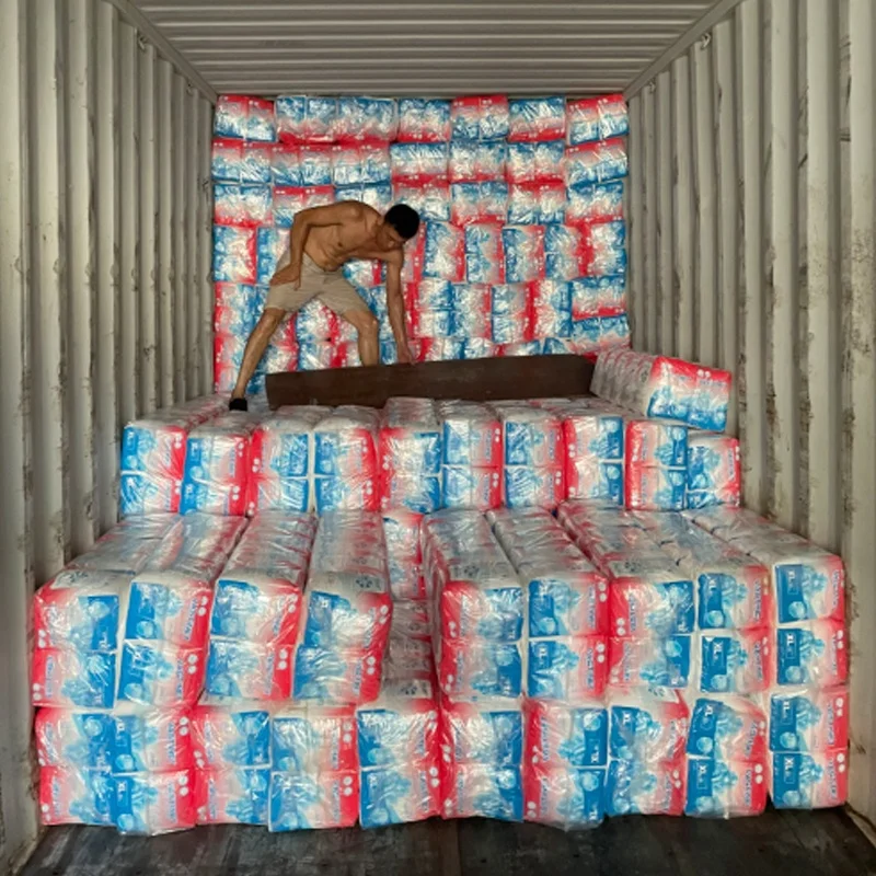 China Factory Wholesale Quality High Absorbent  Printed Unisex Disposable Adult Pants Diaper