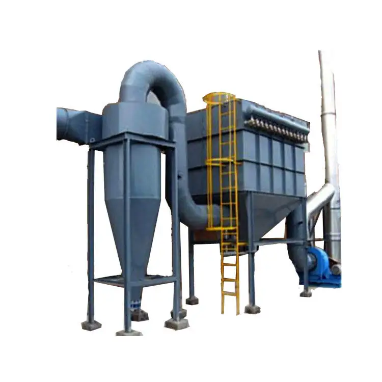High Filtration Efficiency Energy Saving Cement Plant Dust Collector Machine for Industry Carbon Steel Dust Collection Systems