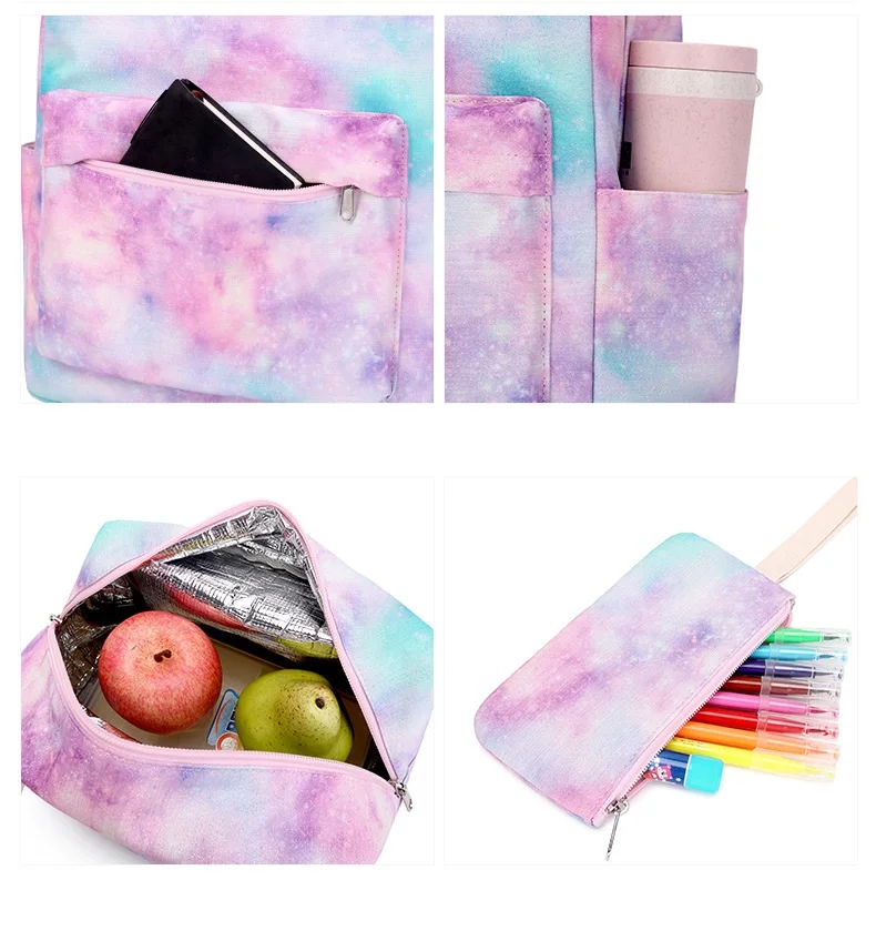 Backpack for Girl Girls School Book bags Women Laptop Rainbow College Backpacks Other Backpacks