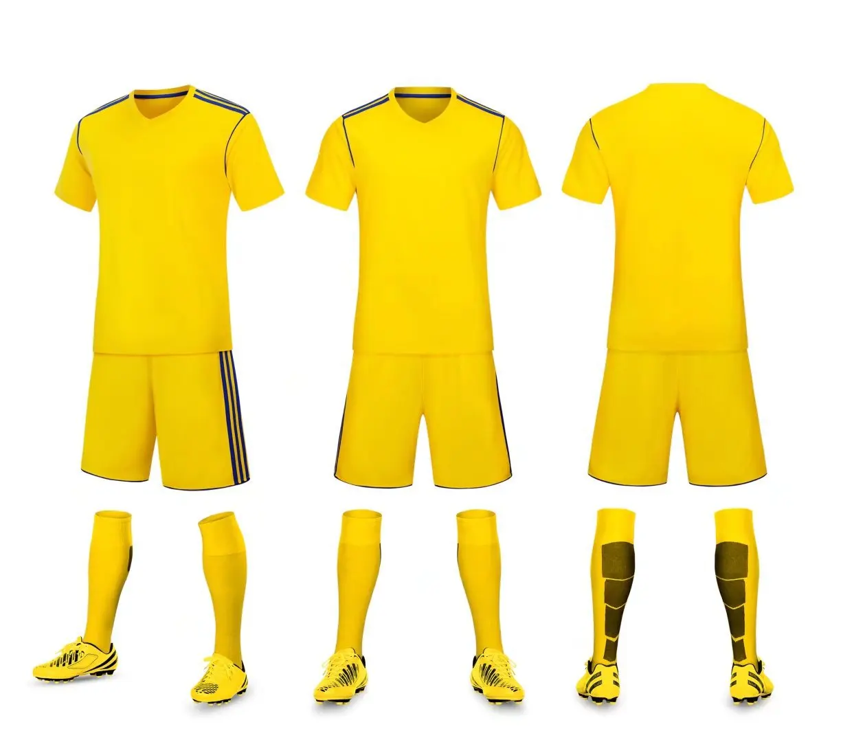 Футбольная форма Клубная Джерси дышащая быстросохнущая черная одежда для фитнеса Спортивная тренировочная с принтом