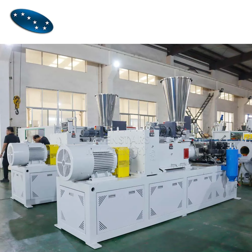 Sevenstars высокое качество 110-250 мм ПВХ водопроводная труба Пластиковые Трубы Экструдер производственная линия цена