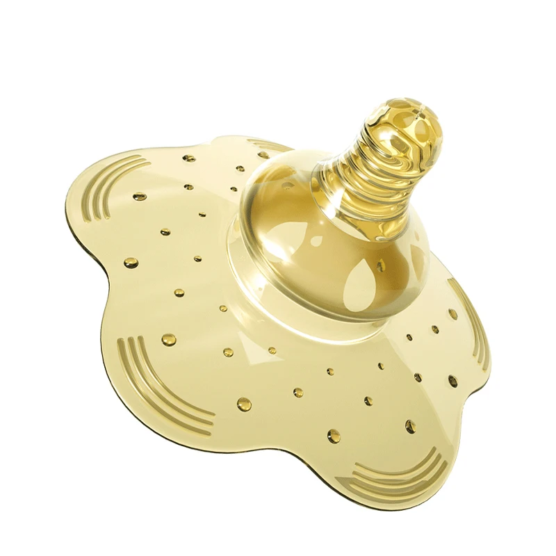 Hot sale silicone nipple breast shield portable breast feeding nipple overflow nipple shield with storage box baby pacifier