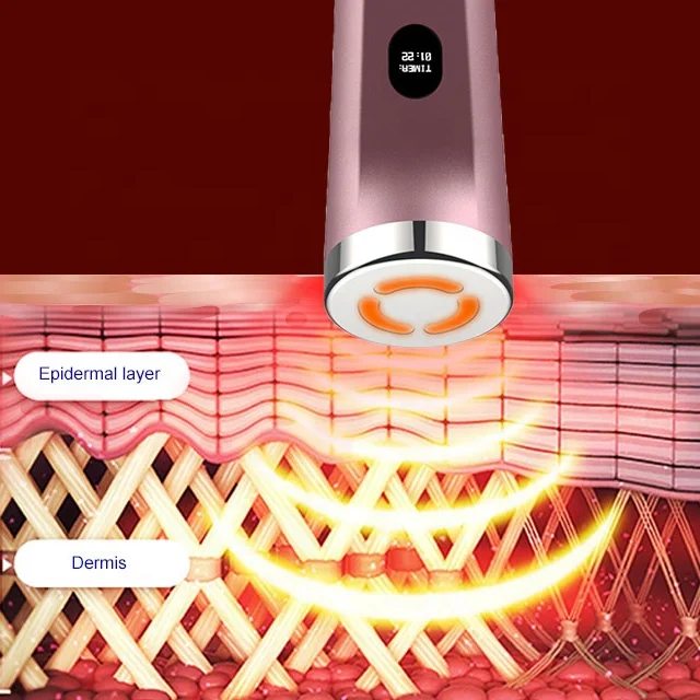 Best selling products 2022 skin firming face wrinkle remover led red light therapy anti aging device