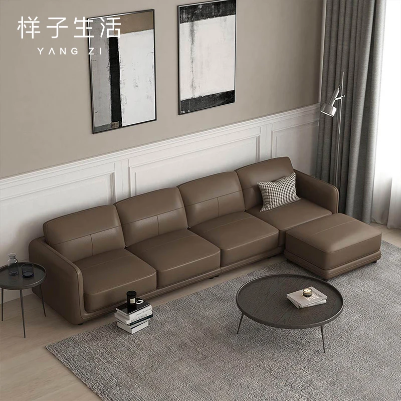 
High quality Napoleon Leather furniture for living room leather sofa 