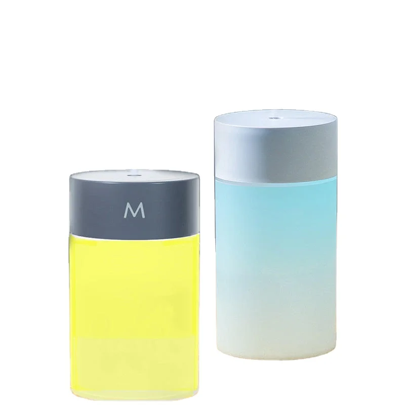2023 Hotselling LED Light Mini H2o Spray Mist humidifier Double Wet Aroma Essential Oil Diffuser USB Air Humidifier