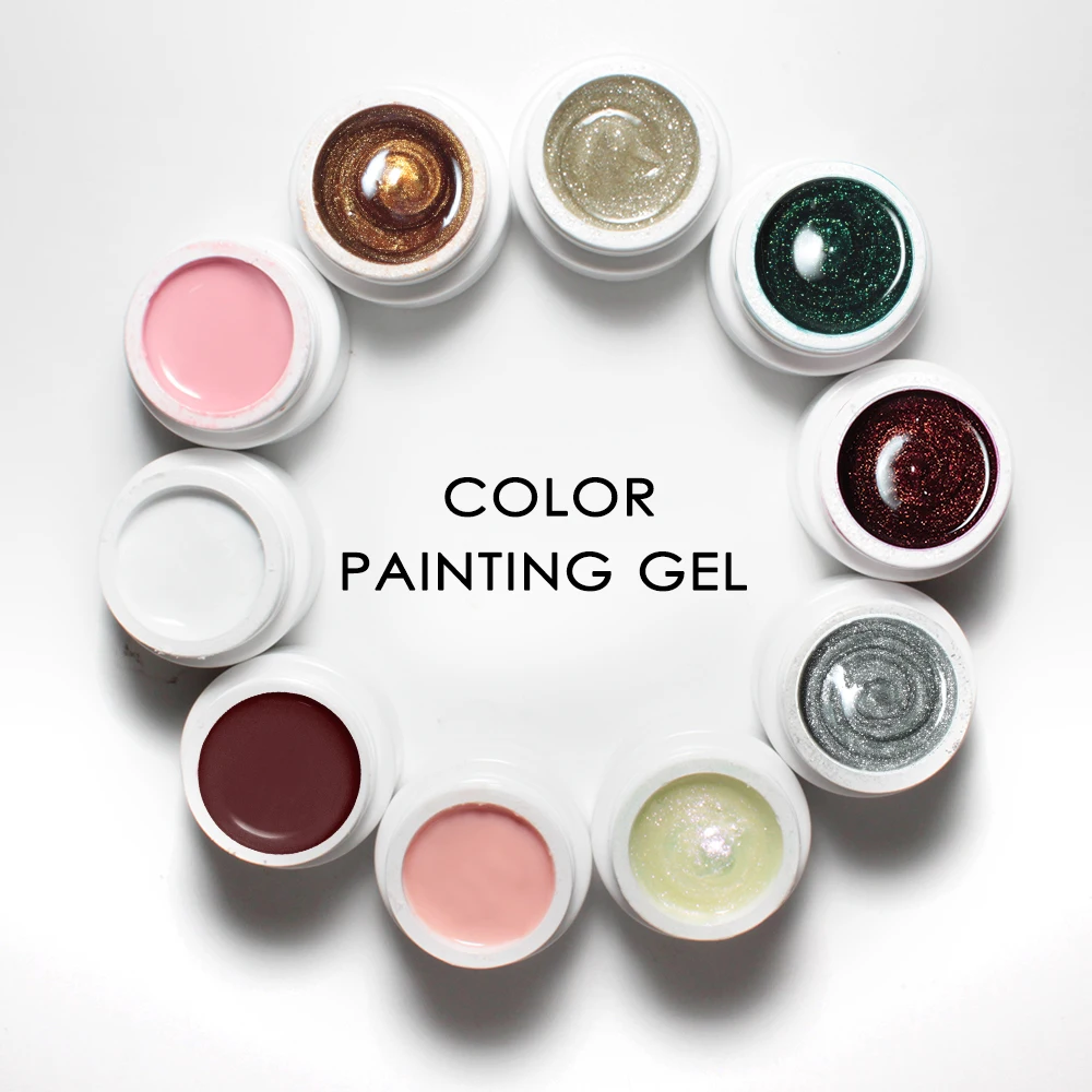 
high quality 3d painting color gel for nail painting nail art nail salon OEM available 