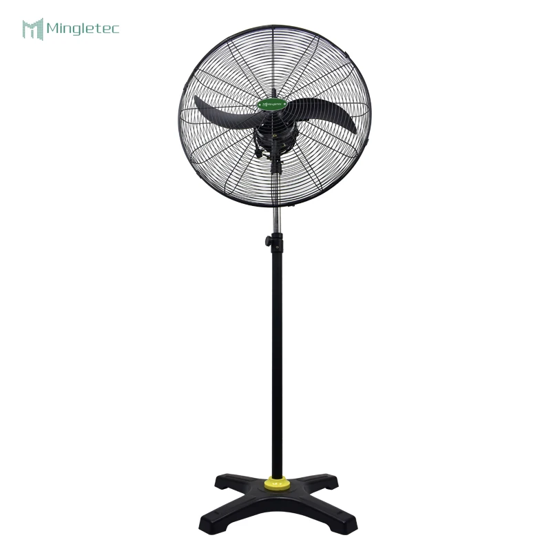 26Inch Oscillating Industrial Commercial High Velocity Powerful Standing Pedestal Exhaust Fan for Household Garage