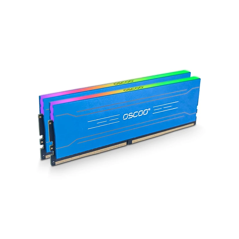OSCOO Aurora RGB 1.35V DDR4 Memory 32GB 16GB CL22 Ram 8GB DDR 4GB 3200Mhz 3600MHz DDR memory with excellent performance