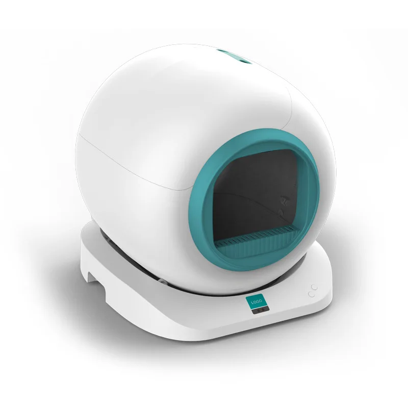 OEM Wholesale Large Collapsible Foldable Portable Pet Cat Toilet Litter Box For Cats with Scoop