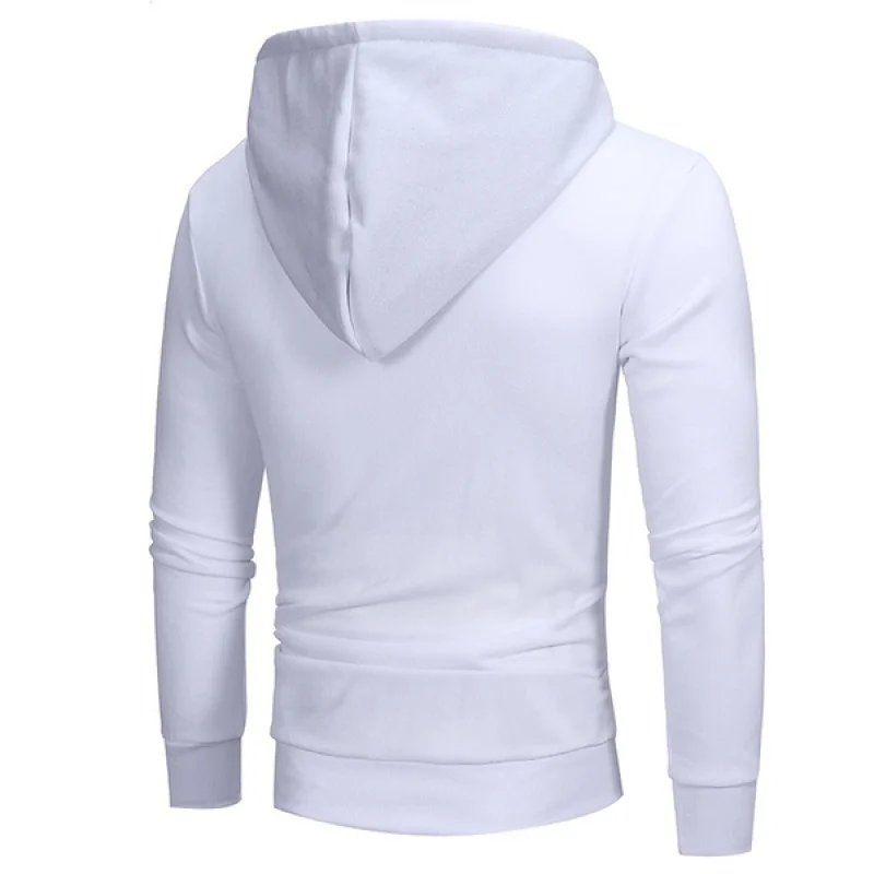 New Hoodies Men Autumn Casual Long Sleeve Hoodie Men Sweatshirts Slim Zipper Hoody Men Hooded Streetwear