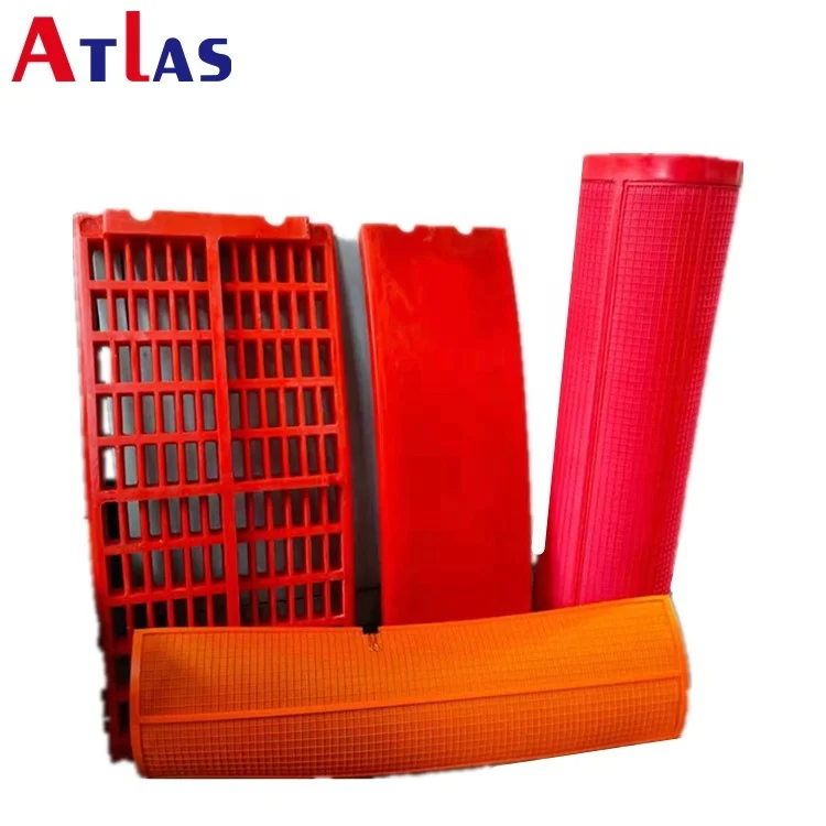 factory price Polyurethane Rubber Sieve Plates Pu Mesh Screen rubber Vibrating Screen Mesh