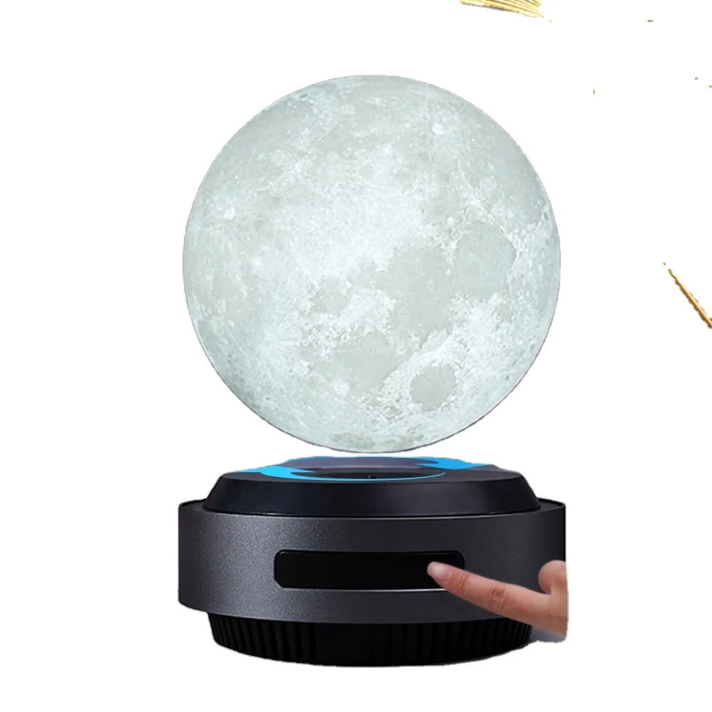 Лидер продаж на Amazon магнитная левитирующая Автоматическая подъемная Лунная лампа плавающая для украшения