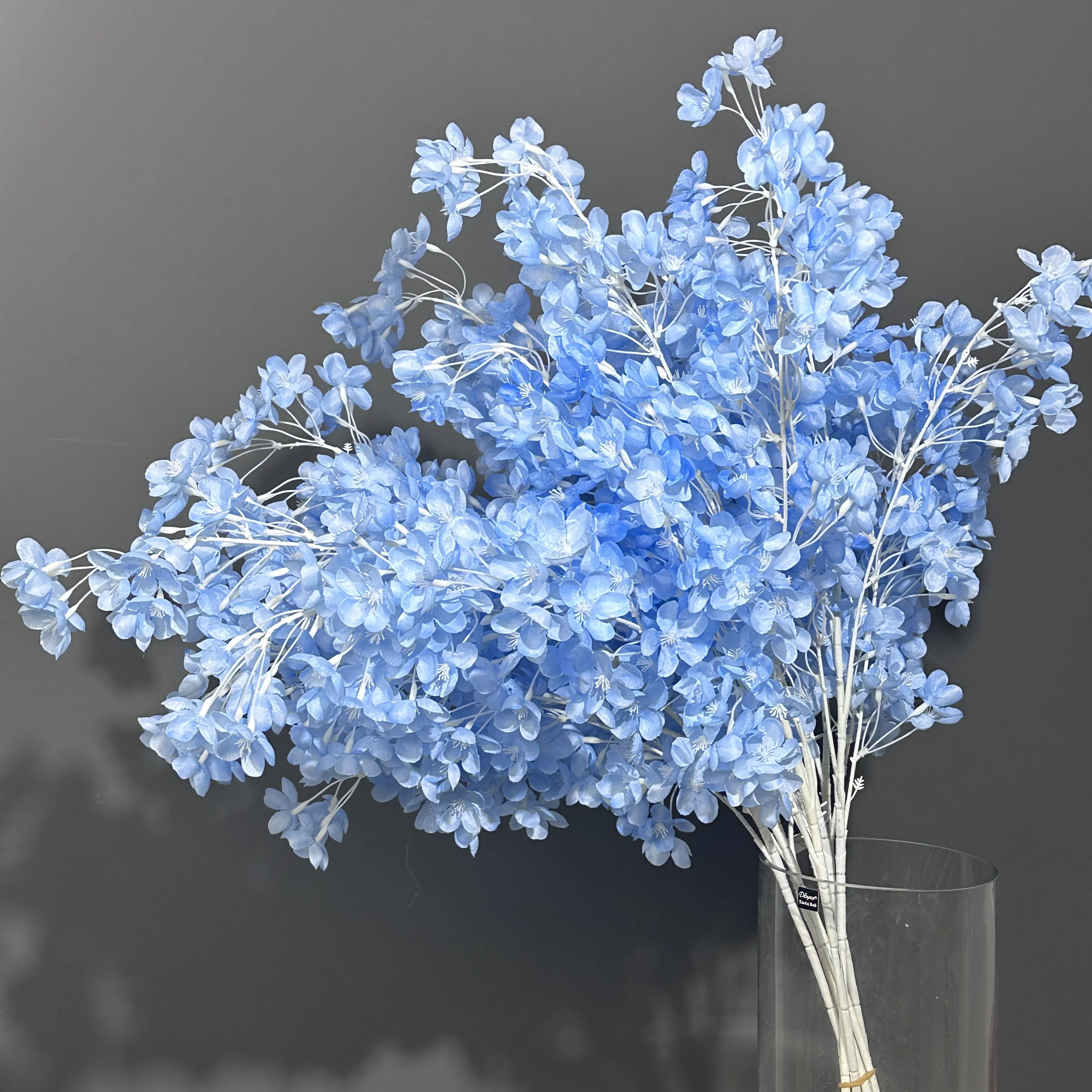 5D dynamic simulation flower cherry blossom best-selling silk artificial flower for party supplies decoration