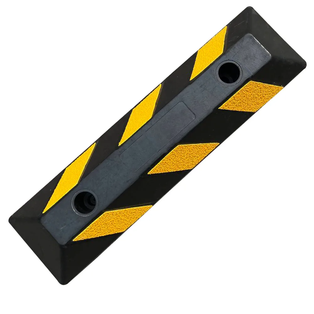 2024 automatic with remote control smart parking space lock parking rubber wheel car stoppers