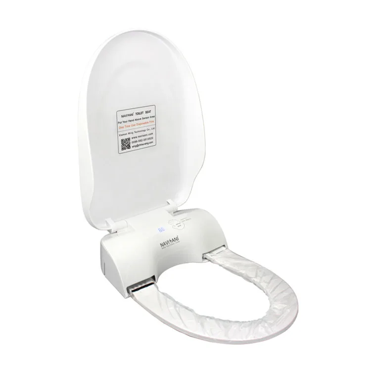 Manufacturer Direct Modern Designed Automatic Smart Elongated Plastic Toilet Seat with Remote Control Function